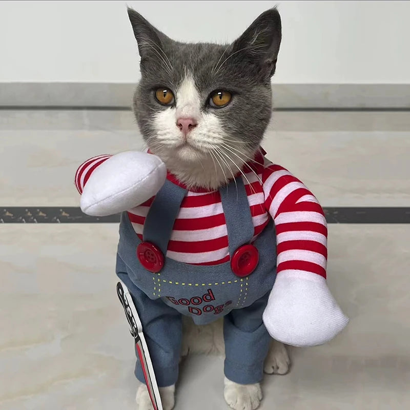 Funny Halloween Cosplay Outfit for Pets