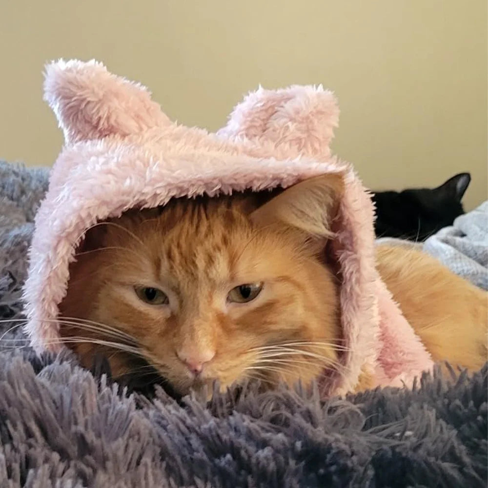 Cozy Bunny Hoodie for Cats & Dogs