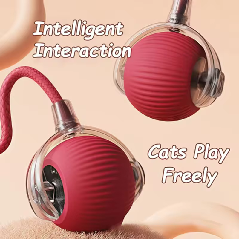 Smart Interactive Rolling Ball for Pets