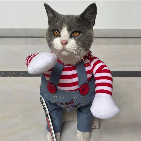 Funny Halloween Cosplay Outfit for Pets