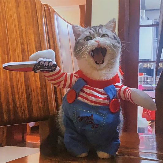 Funny Halloween Cosplay Outfit for Pets